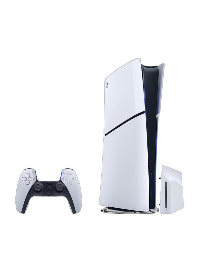 Sony PlayStation®5 Digital Edition Slim Console, 825 GB Storage Capacity - KSA Version & Disc Drive For  Digital Editions Slim Bundle - Image 1